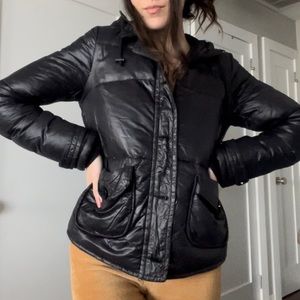 H&M Black Puffer Jacket Sz Small
